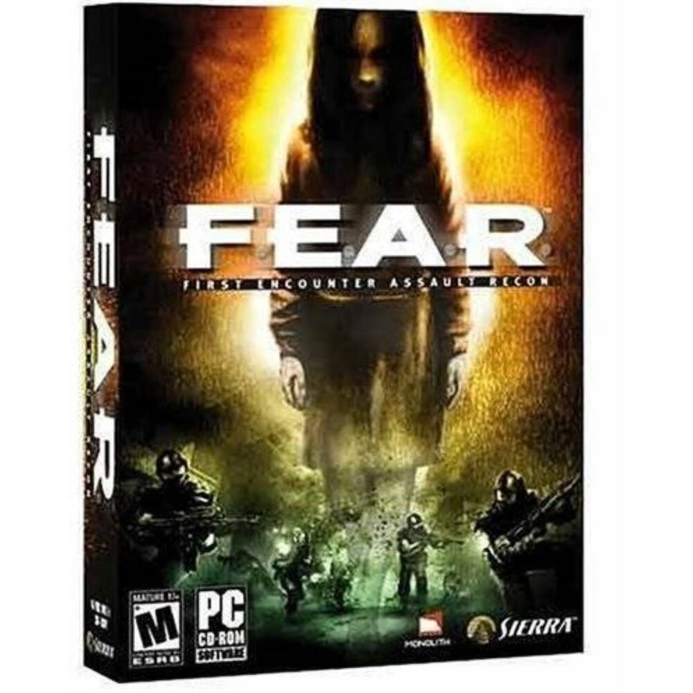 Fear First Encounter Assault Recon Big Box PC Game SIERRA 2005 W/Manual